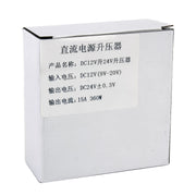 Convertitore trasformatore amplificatore di potenza CC-CC per auto da 15 A 360 W CC da 12 V a 24 V, 15A 360W
