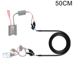 Cablaggio del cavo di prolunga ad alta tensione con zavorra allo xeno HID per auto da 50 cm, Size: 50cm