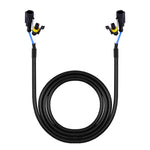 Cablaggio del cavo di prolunga ad alta tensione con zavorra allo xeno HID per auto da 50 cm, Size: 50cm