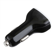 Caricabatteria da auto rapido intelligente LZ-429 QC3.0 2.4A con tre porte USB, LZ-429 Black, LZ-429 White
