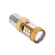 2 PZ 1156/BA15S 15W 1300LM 6500K 28 SMD-3030 LED Luci freno per auto Indicatore di direzione, DC 12V, 1156