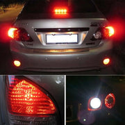 2 PZ 1156/BA15S 15W 1300LM 6500K 28 SMD-3030 LED Luci freno per auto Indicatore di direzione, DC 12V, 1156