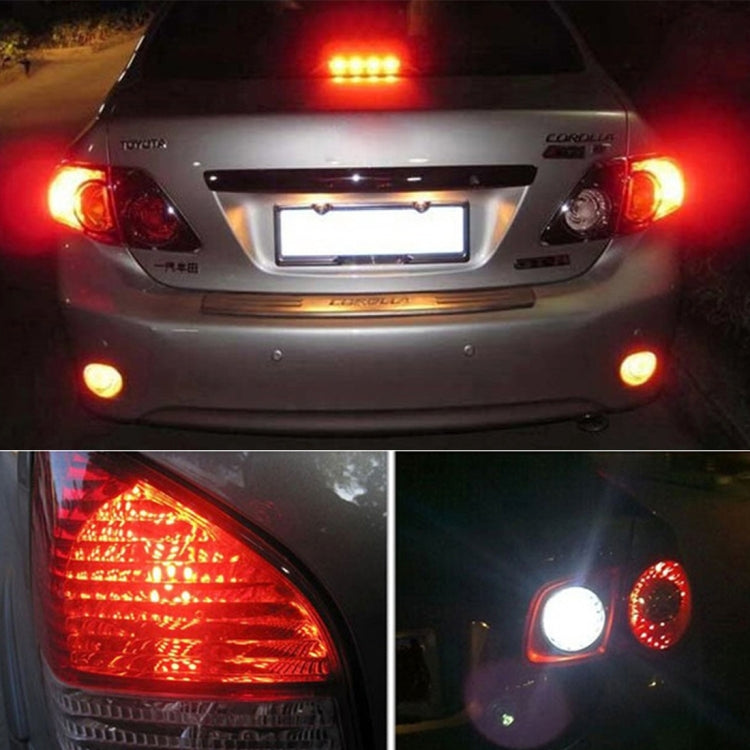 2 PZ 7443 15W 1300LM 6500K 28 SMD-3030 LED Luci freno per auto Indicatore di direzione, DC 12V, 7443