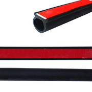 Striscia sigillante per la riduzione del rumore dell'auto a forma di D grande con adesivo, lunghezza: 100 m, Length: 100m Big D-shaped