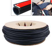 Piccola striscia sigillante per la riduzione del rumore dell'auto a forma di D con adesivo, lunghezza: 100 m, Length: 100m Small D-shaped