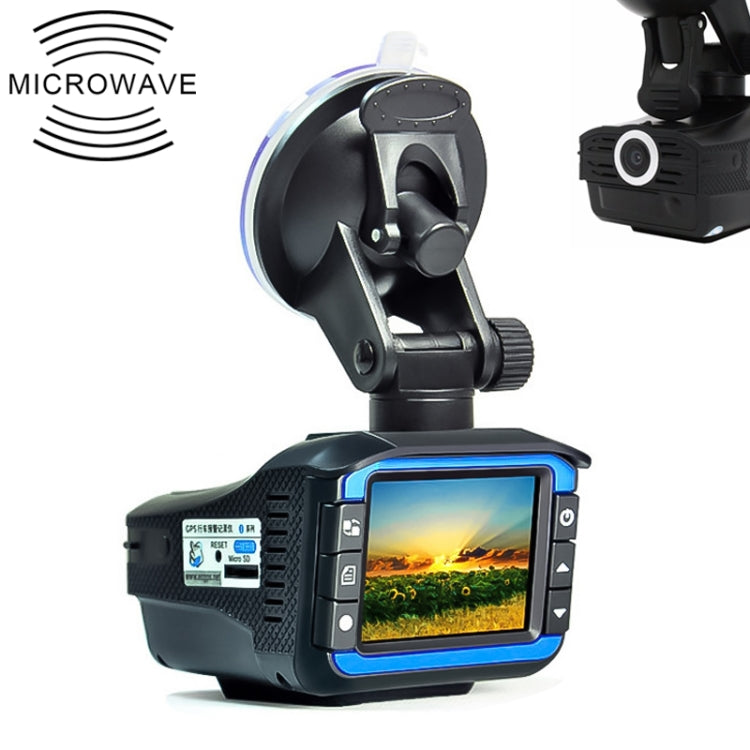 Videocamera HD 720P da 2,4 pollici DVR + rilevatore radar, programma SQ, supporto sensore G/visione notturna, 2.4 inch