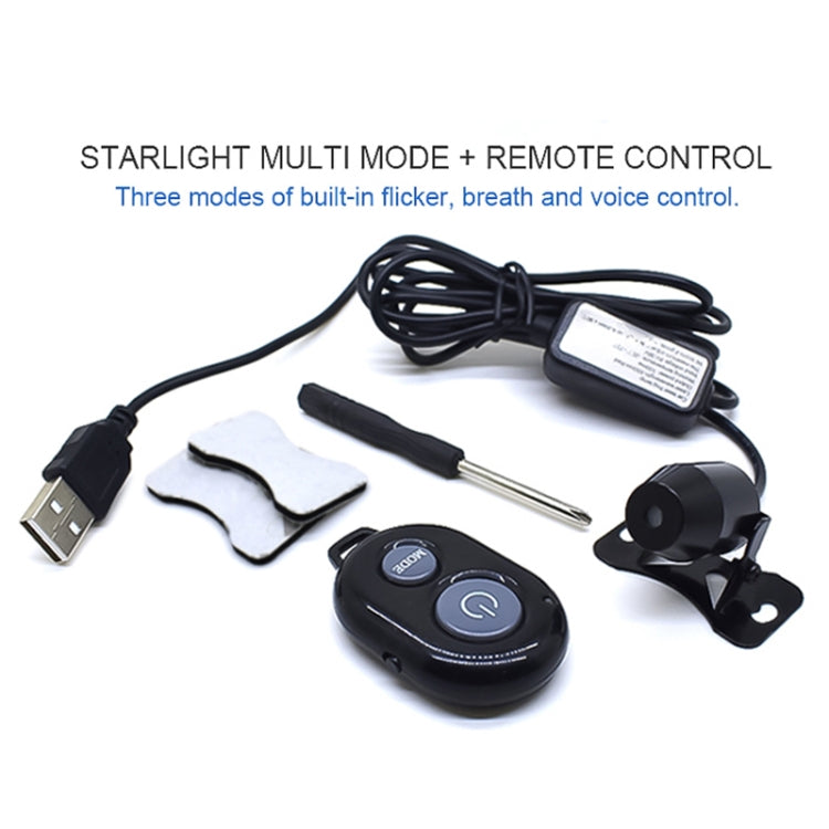 Decorazione del soffitto del tetto da 5 V Luce rossa Stella Luci notturne Cielo stellato Lampada per atmosfera Proiettore con telecomando, Starry Sky/Remote Control