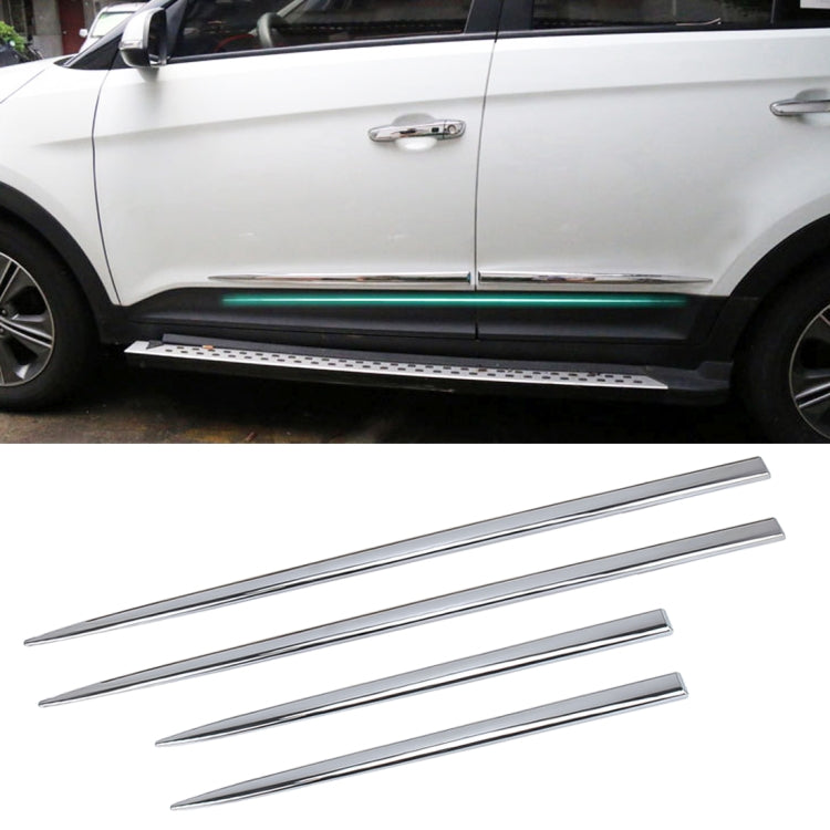 4 protezioni universali per la protezione della striscia anticollisione della portiera dell'auto, Door Anti-collision Strip