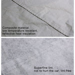 Parabrezza per auto Copertura per neve Parasole in tessuto Protezione antigelo Scudo protettivo, 240 x210 cm