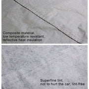 Parabrezza per auto Copertura per neve Parasole in tessuto Protezione antigelo Scudo protettivo, 240 x210 cm