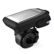 Luce anteriore per motocicletta/bicicletta a energia solare USB da 3W 240LM, Front Light Black, Front Light White