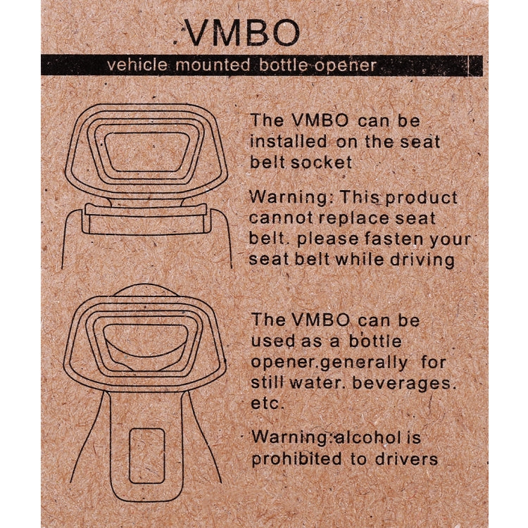 Clip per cintura di sicurezza per auto universale Clip per fibbia per cintura di sicurezza per auto montata su veicolo Apribottiglie, Seat Belt Buckle Clip With  Bottle Opener