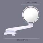 3R-095 Specchietto retrovisore ausiliario Specchietto per punti ciechi regolabile per auto Specchietto retrovisore laterale ausiliario grandangolare per specchio destro, 3R-095 (White), 3R-095
