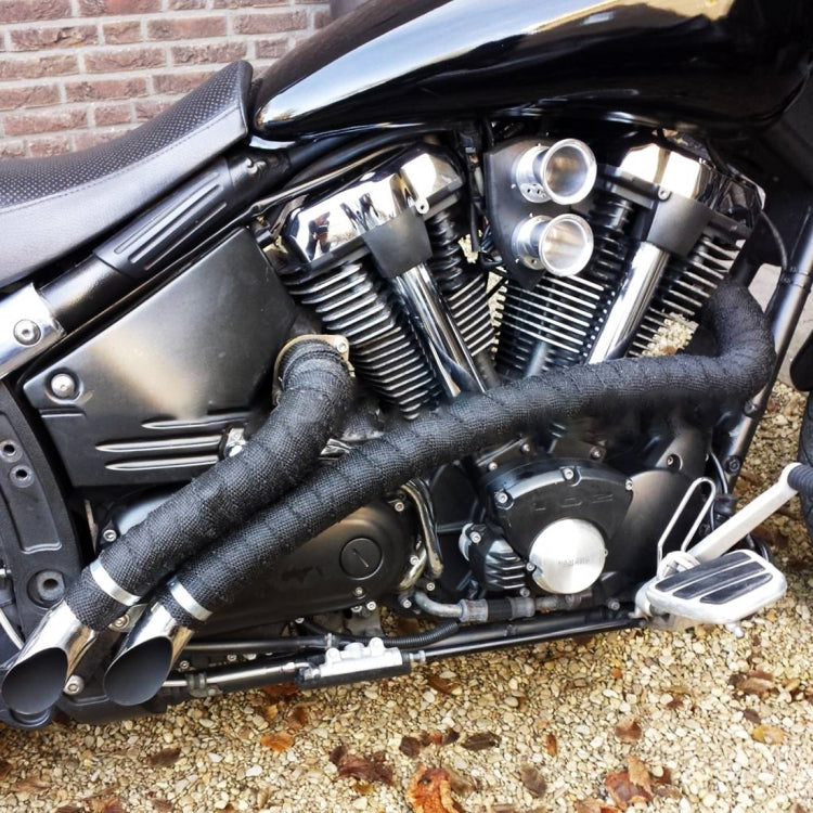Involucro termico per scarico auto e moto in cotone 10 m