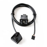 Spina interruttore adattatore AUX + cablaggio per Volkswagen Audi MFD2 RNS2 / Ford, lunghezza cavo: 1,5 m, For  Volkswagen / Audi / Ford
