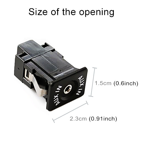 Spina interruttore adattatore AUX + cablaggio per Volkswagen Audi MFD2 RNS2 / Ford, lunghezza cavo: 1,5 m, For  Volkswagen / Audi / Ford