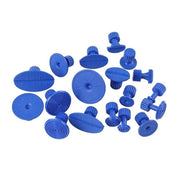 120 in 1 Auto PDR di plastica Ding Colla Tabs Rimozione ammaccatura senza vernice Kit di strumenti di riparazione auto Colla Estrattore Set Schede Strumenti PDR, 120 in 1