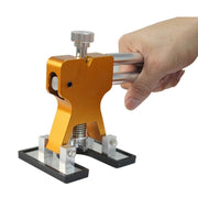 29 in 1 Kit di strumenti di riparazione per carrozzeria con linguetta in lega di alluminio, estrattore di colla per sollevatore di ammaccature per auto, con pistola per colla da 20 W, spina americana o europea, 29 in 1
