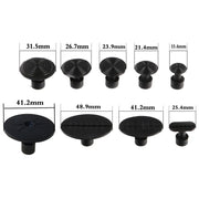 29 in 1 Kit di strumenti di riparazione per carrozzeria con linguetta in lega di alluminio, estrattore di colla per sollevatore di ammaccature per auto, con pistola per colla da 20 W, spina americana o europea, 29 in 1
