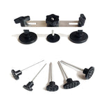 57 in 1 PDR per auto in metallo, estrattore per ammaccature ed estrattore di colla, kit di strumenti per la riparazione di ammaccature senza vernice, rimozione grandine, con pistola per colla da 20 W, spina americana o spina europea, 57 in 1