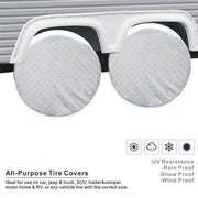 4 coperture per pneumatici per ruote auto, adatte per pneumatici fino a 29 pollici, 29 inch