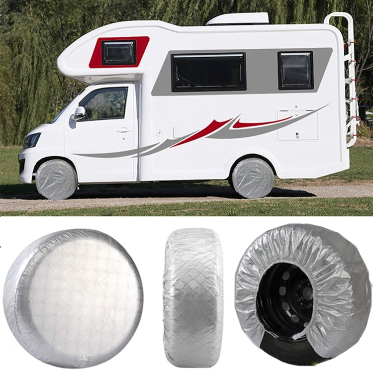 4 coperture per pneumatici per ruote auto, adatte per pneumatici fino a 29 pollici, 29 inch