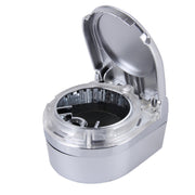 SHUNWEI SD-1201 Mini posacenere portatile per auto Luce LED blu per sigaretta sigaro sul cruscotto, SD-1201