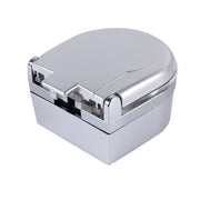 SHUNWEI SD-1201 Mini posacenere portatile per auto Luce LED blu per sigaretta sigaro sul cruscotto, SD-1201
