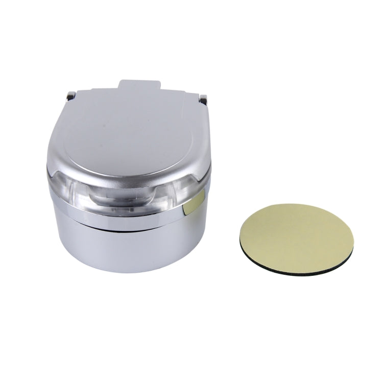 SHUNWEI SD-1201 Mini posacenere portatile per auto Luce LED blu per sigaretta sigaro sul cruscotto, SD-1201
