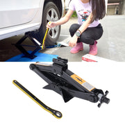 Martinetto a forbice stabilizzatore per carichi pesanti verticale ST-103D con livellatori di sollevamento a maniglia Capacità di 2000 libbre (1 tonnellata) ciascuno - Portata da 10 a 35 cm, 1T Jack with Handle