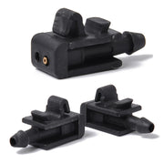 2 pezzi ugello di spruzzo d'acqua per tergicristallo lavavetri fibbia 8200082347 per Renault Megana 2 2005-2007, For 2005-2007 Renault Megana 2