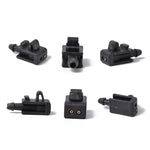 2 pezzi ugello di spruzzo d'acqua per tergicristallo lavavetri fibbia 8200082347 per Renault Megana 2 2005-2007, For 2005-2007 Renault Megana 2