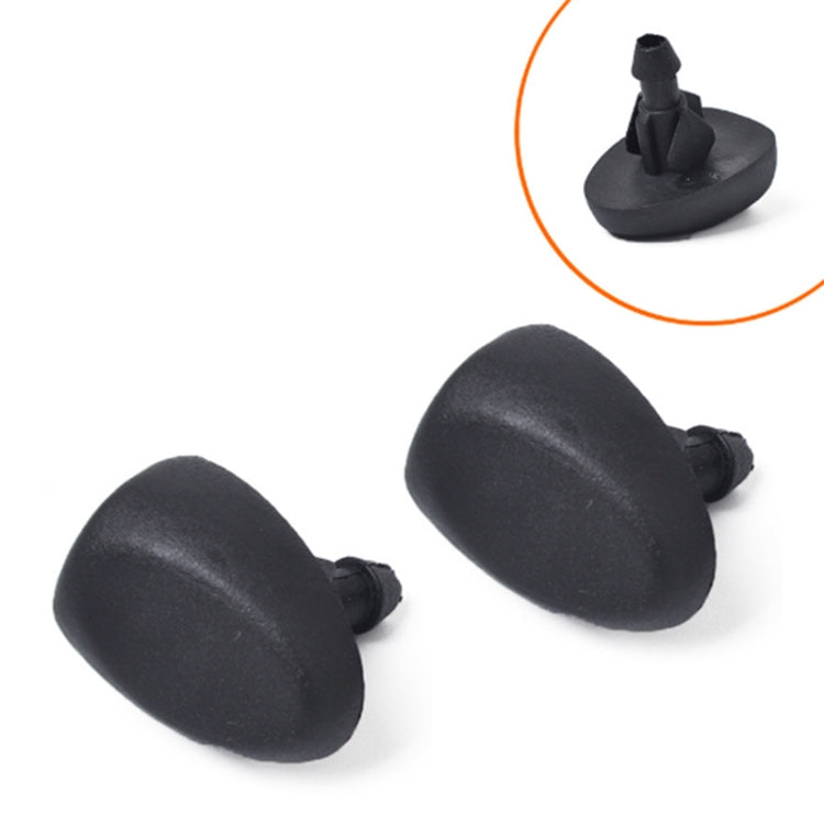 Ugello di spruzzo d'acqua a getto d'acqua per tergicristallo da 2 pezzi 6438V8 per Peugeot 207/306/307 1993-2007, For 1993-2007 Peugeot 207 / 306 / 307