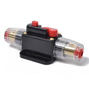 Fusibile 80A per assicurazione portafusibile audio stereo per interruttore automatico DC 12-24V, 80A