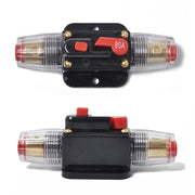 Fusibile 80A per assicurazione portafusibile audio stereo per interruttore automatico DC 12-24V, 80A