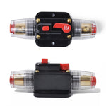 Fusibile 50A per assicurazione portafusibile audio stereo per interruttore automatico DC 12-24V, 50A