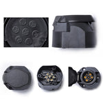 Presa per auto 12V 7 pin Presa per cablaggio Adattatore per connettore per auto per rimorchio/camion/autobus, spina europea, A0143