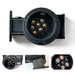 Presa per auto da 12 V da 13 pin a 7 pin per cablaggio, adattatore per connettore per auto, per rimorchio/camion/autobus, auto europea, A0139