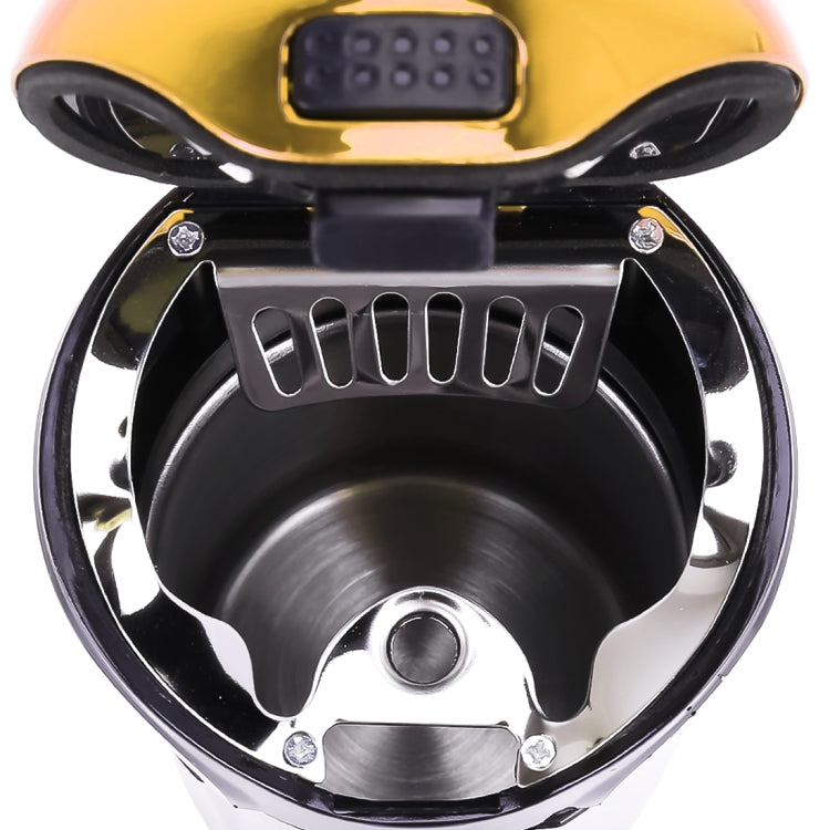Accendisigari elettronico staccabile universale per auto 2 in 1 + posacenere per bidone della spazzatura