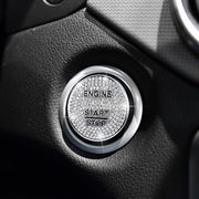 Decorazione adesiva per rivestimento del pulsante di avvio del motore dell'auto per Mercedes-Benz, For Mercedes-Benz