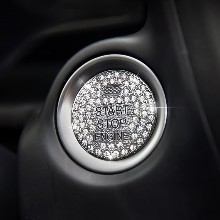 Decorazione adesiva per rivestimento del pulsante di avvio del motore dell'auto per Mazda, For Mazda