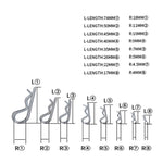 Perno per clip per trattore con coppiglia R zincata resistente da 180 pezzi per auto/barca/garage, 180 PCS