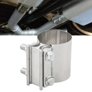 Morsetto a fascia per giunzione lap in acciaio inossidabile per tubo di scarico turbo per auto da 2,25 pollici, 2.25 inch