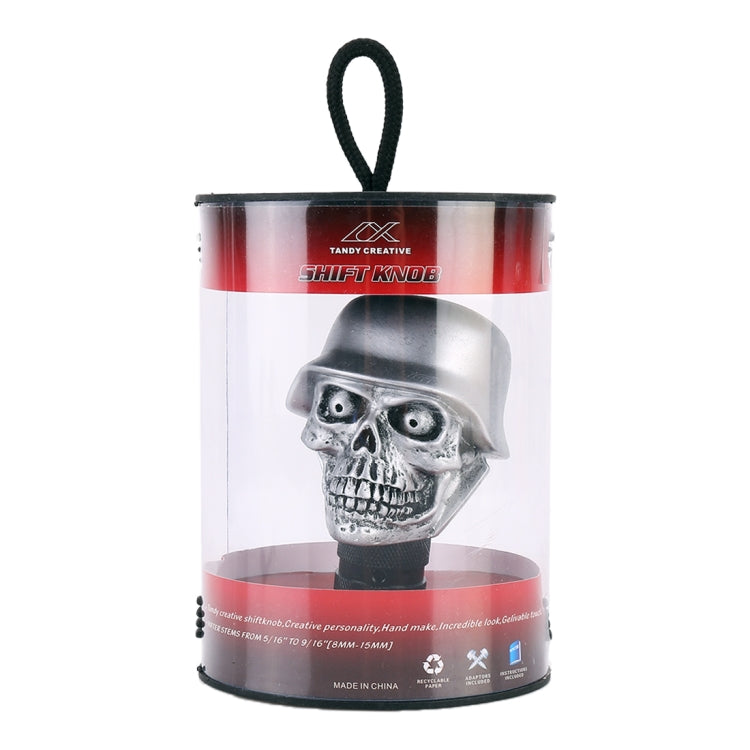 LX Tandy Creative Universal Car a forma di teschio con pomello del cambio automatico manuale, Skull Shaped 16