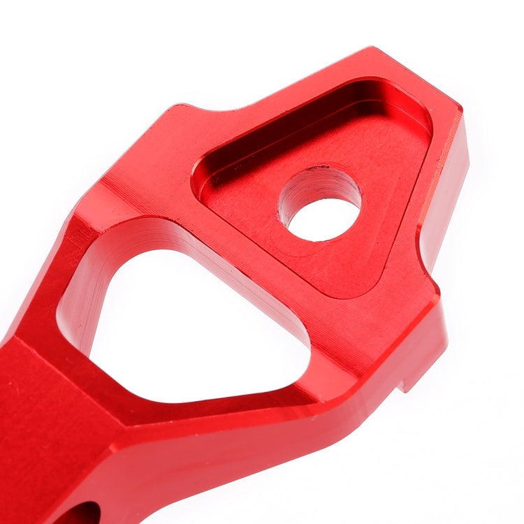 Staffa di fissaggio universale per batteria in acciaio inossidabile ad arco corto per auto, dimensioni: 18,2 x 4,5 x 2 cm, 18.2 x 4.5 x 2cm (Red), 18.2 x 4.5 x 2cm (Blue)