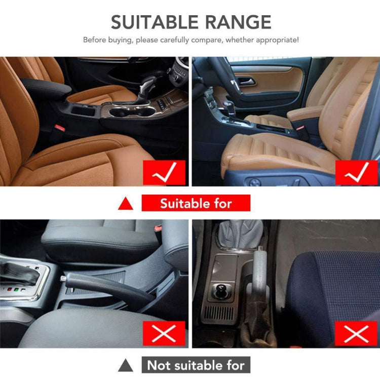 Scatola portaoggetti laterale con spazio per sedile laterale, console multifunzionale per auto universale