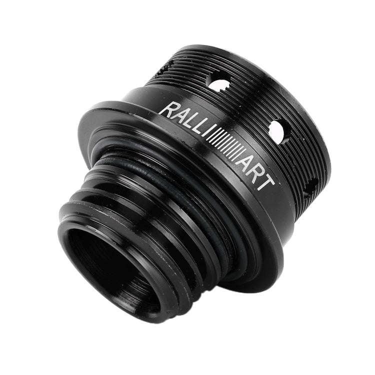 Coperchio del serbatoio del motore con tappo dell'olio in acciaio inossidabile modificato per auto per Mitsubishi, dimensioni: 5,0 x 4,6 cm