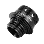 Coperchio del serbatoio del motore con tappo dell'olio in acciaio inossidabile modificato per auto per Mitsubishi, dimensioni: 5,0 x 4,6 cm