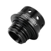 Coperchio del serbatoio del motore con tappo dell'olio in acciaio inossidabile modificato per auto per Mitsubishi, dimensioni: 5,0 x 4,6 cm