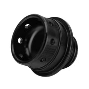 Coperchio del serbatoio del motore con tappo dell'olio in acciaio inossidabile modificato per auto per Mitsubishi, dimensioni: 5,0 x 4,6 cm